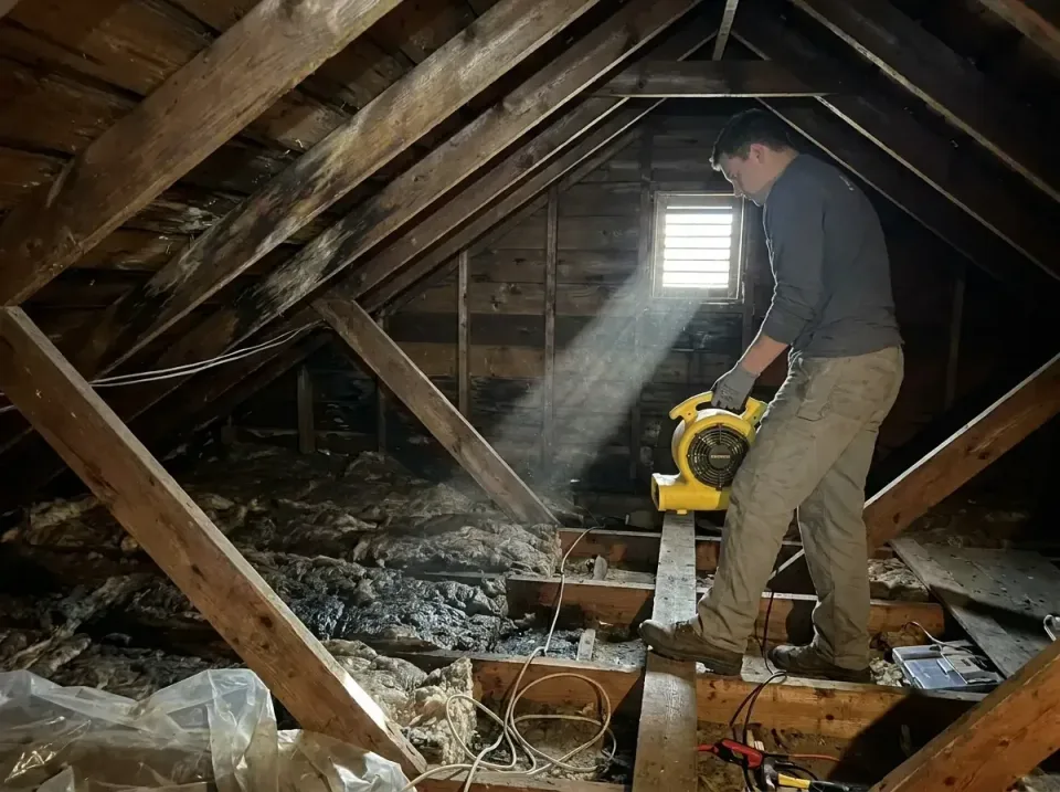 attic-water-damage-drying-proc-007 — frequently asked questions, Emergency Water Extraction & 24/7 Flood Response in Arkansa…